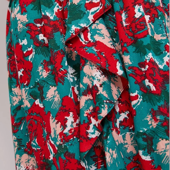 Anthropologie Miley Ruffled Midi Skirt - Picture 8 of 14